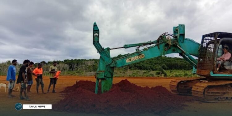 Geotech Works for New Airport at Vanikoro Island