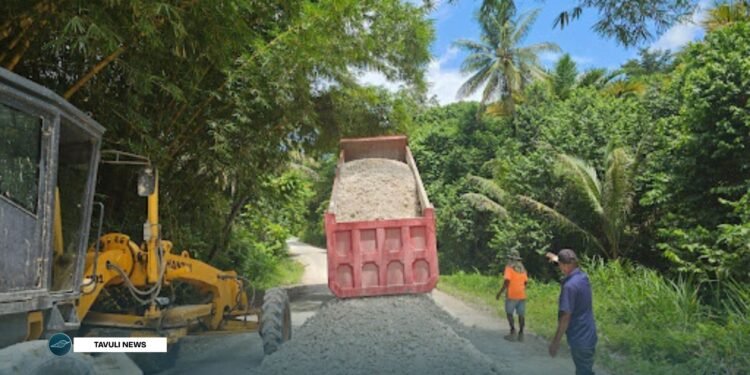 TTC has fully mobilized all required equipment, including sealing and professional expertise while preparing fencing for the laydown area and carrying out urgent maintenance efforts: grading, forming, and compaction.