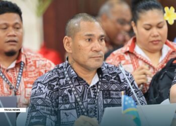 Polycarp Paea, Minister for Environment, Climate Change, Disaster, and Meteorology. Photo Credit: Charley Piringi/In-depth Solomons