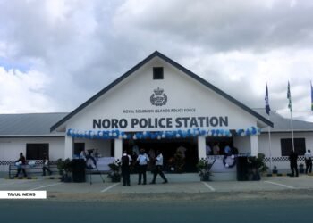 The newly commissioner RSIPF facility in Noro, Western province