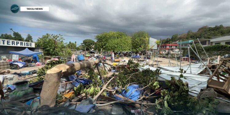 Point Cruz / Firehouse Clothing Market Demolished by Honiara City Council