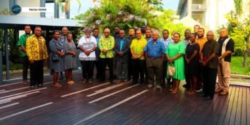 PM Manele with representatives from Churches and the media