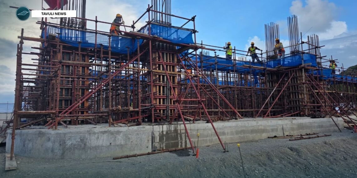 Latest pictures of current stages of the building