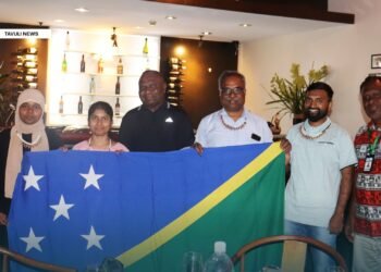 MALD Representative with the visiting team