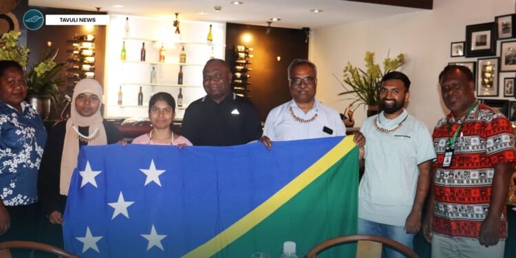 MALD Representative with the visiting team