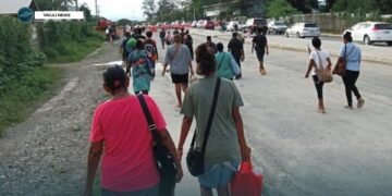 Pedestrians are requested to use only designated walkways, footpaths, and alternative routes provided around construction sites.