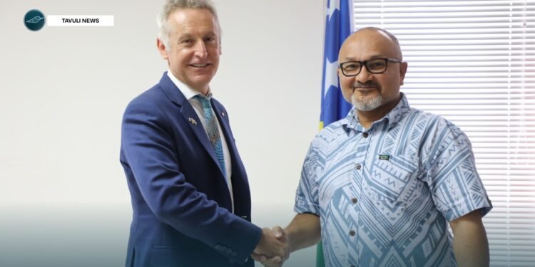 The Opposition Leader welcomed H.E Roach during their meeting