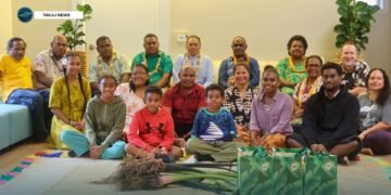 PM MANELE MEETS SOLOMON ISLANDS DIASPORA COMMUNITY IN HONOLULU