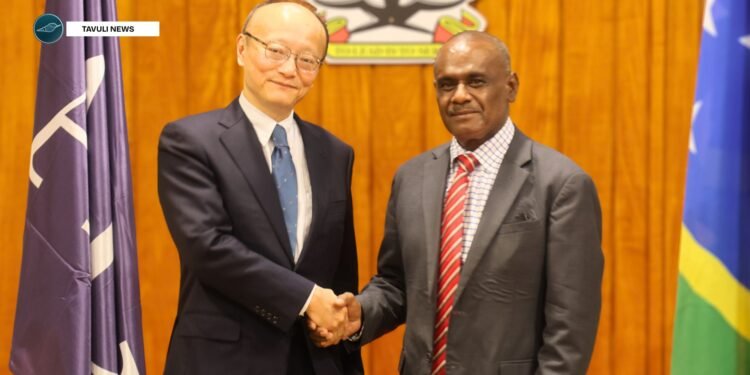 PRIME MINISTER WELCOMES ADB PRESIDENT DURING COURTESY VISIT IN HONIARA