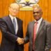 PRIME MINISTER WELCOMES ADB PRESIDENT DURING COURTESY VISIT IN HONIARA