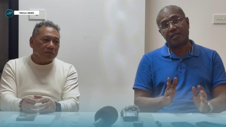 Peter Kenilorea Jnr and Peter Shanel Agovaka