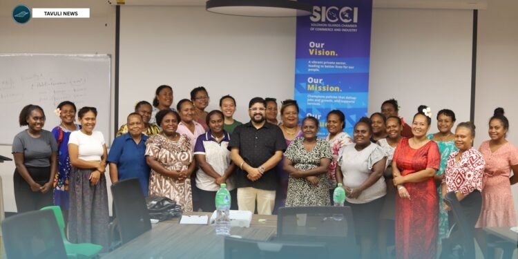 SICCI and GSB Empower 22 Women Entrepreneurs at USP Solomon Islands Campus Workshop