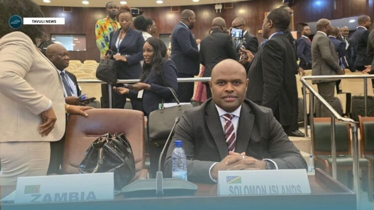 Solomon Islands was represented at the summit by its Official from the Brussels Embassy, Martin
Kwaifono.