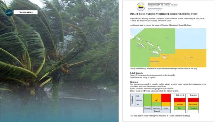 STRONG WIND WARNING NUMBER ONE