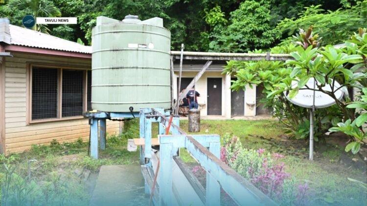 The poor state of water and sanitation facilities at the school was raised in
media reporting last year. Photo: AHC Press