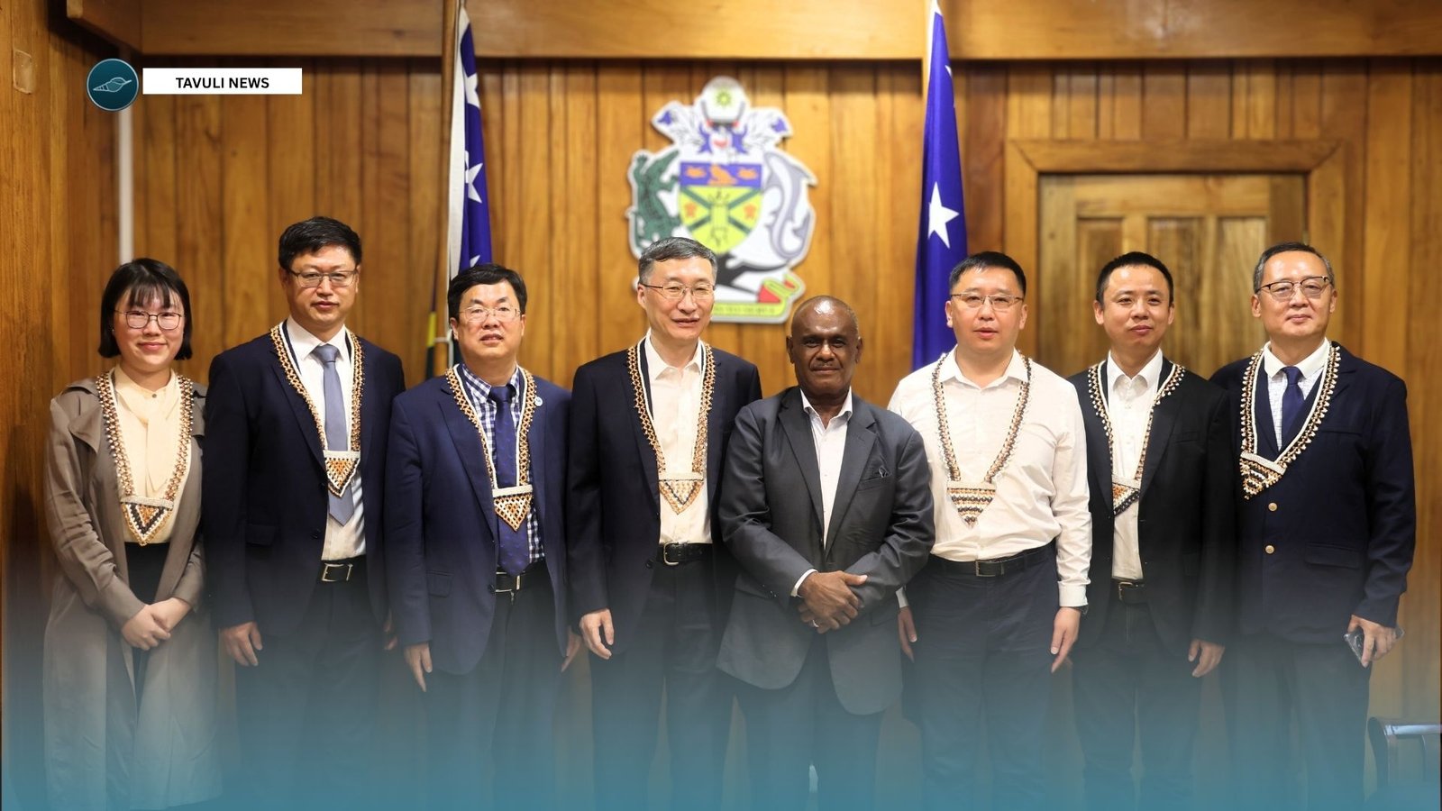 PRIME MINISTER RECEIVES COURTESY CALL FROM OCEAN UNIVERSITY OF CHINA