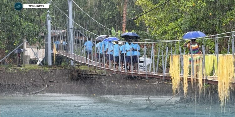 Bridge Provides Safe Passage for Kukudu Students