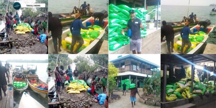 North Vella Constituency delivers relief food supplies to cyclone-affected communities