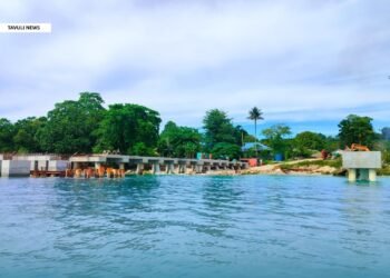 Kirakira Wharf Construction Progressing Steadily