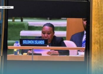 The Solomon Islands Delegation at the 11th Review Conference of the Non- Proliferation Treaty.