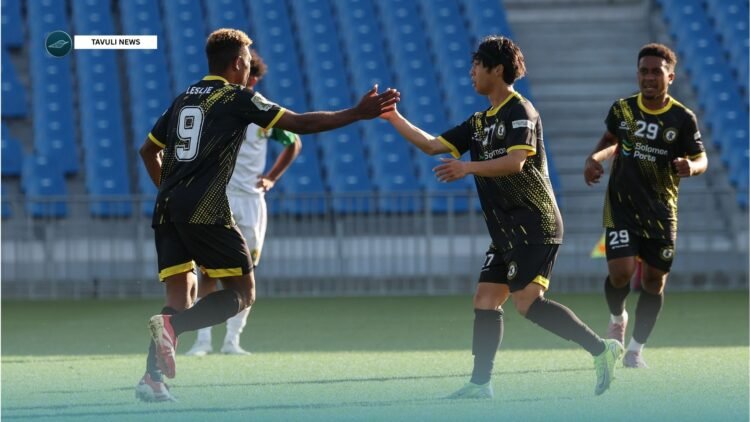 After a narrow 3-2 defeat to Vanuatu United FC at the weekend, Ben Cahn's side knew a comfortably win here, coupled with a favour from Tahiti United later in the day, would be required if they were to seal a place in the semi-final playoff.