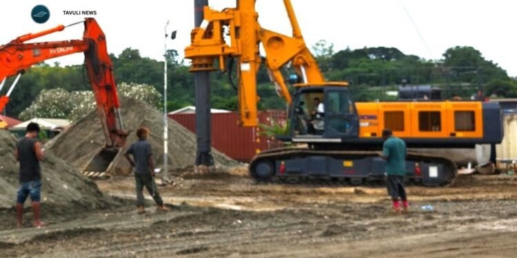 Advance Preparations Progressing Well for Ahanga Wharf Project in Renbel Province