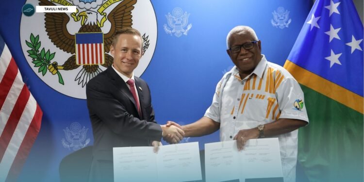 United States and Solomon Islands Sign Investment Incentive Agreement to Unlock New Strategic Development Opportunities