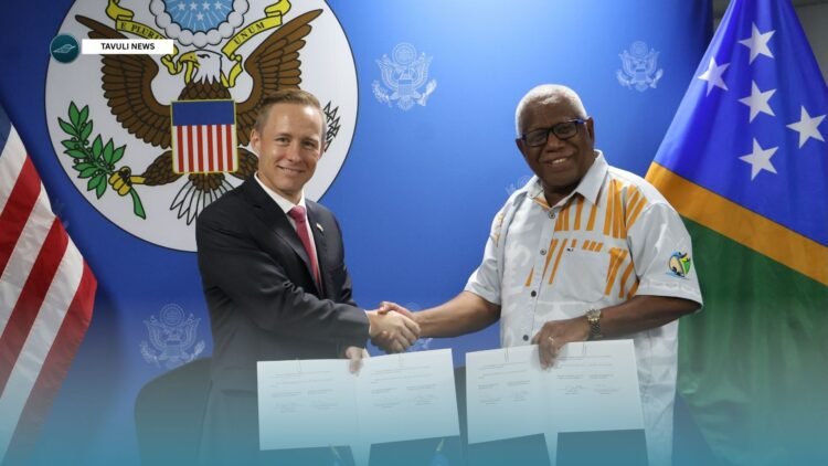 United States and Solomon Islands Sign Investment Incentive Agreement to  Unlock New Strategic Development Opportunities 
