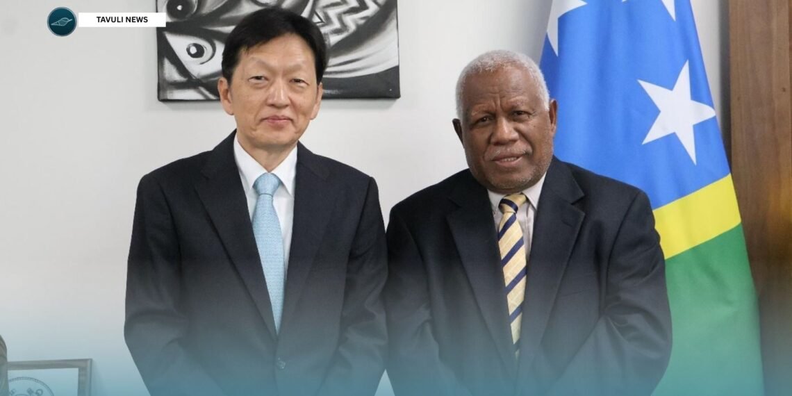 Minister Houenipwela receives courtesy visit from Japan’s Ambassador
