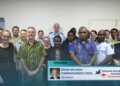 High Commissioner Roach with PS Karen Galokale and other senior officials at a recent meeting to take forward Australia’s support for the expansion of the RSIPF.