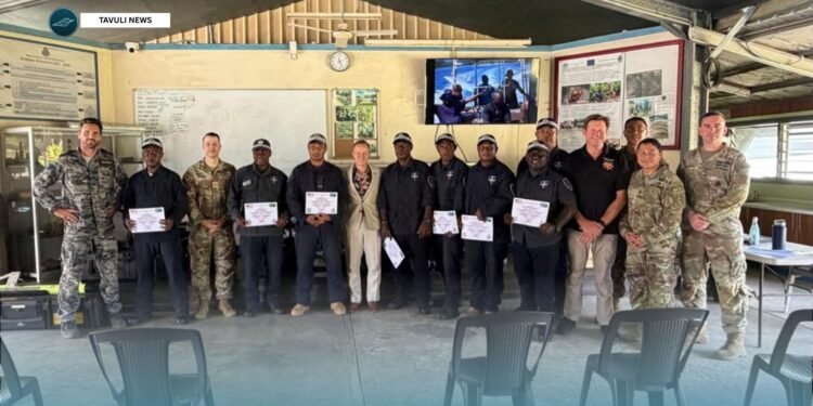 Eight RSIPF Officers Complete Underwater EOD Diver Training