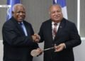 Minister Hou Chairs Special Pacific Islands Forum Foreign Ministers Meeting from Honiara