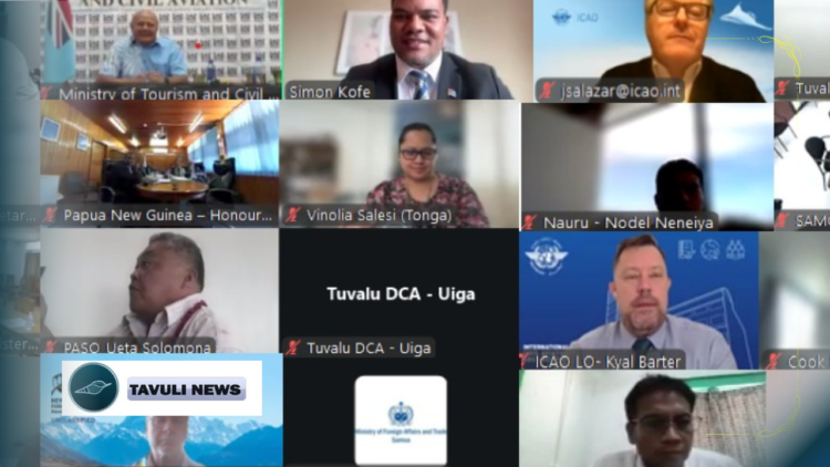 Pacific Leaders meet via zoom