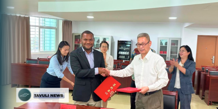 Tavuli News Signs Agreement with Guizhou Today