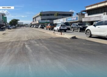 The completed seal sections now open for motorist.