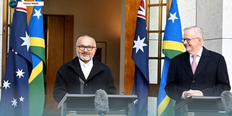 Wale, Albanese Announce New Era of Solomon Islands–Australia Partnership