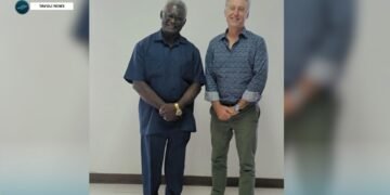 Australian High Commissioner Engages with Leader of the Alternative Government, Manasseh Sogavare, MP