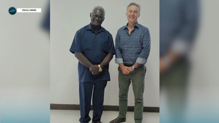 Australian High Commissioner Engages with Leader of the Alternative Government, Manasseh Sogavare, MP
