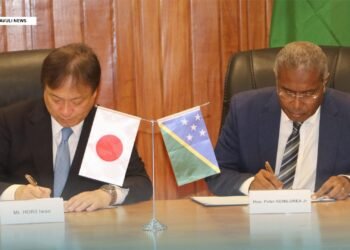 Japan and Solomon Islands sign grant agreements for human resource development and malaria diagnosis