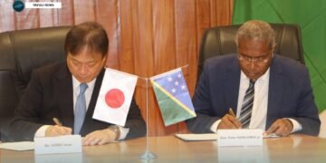 Japan and Solomon Islands sign grant agreements for human resource development and malaria diagnosis