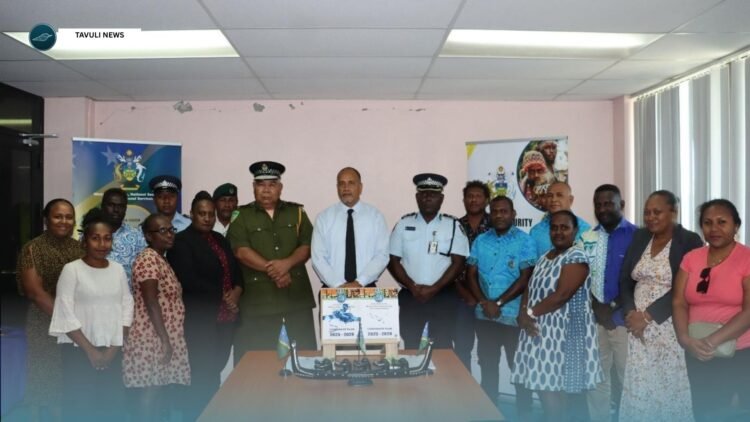MPNSCS staff pose for a photo during the launch