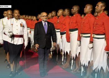 PM Wale arrives to red carpet welcome in Fiji for Troika meeting