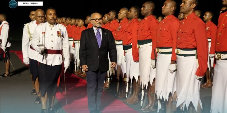 PM Wale arrives to red carpet welcome in Fiji for Troika meeting