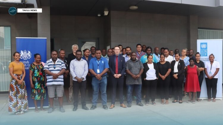 Participants present recommendations during a group exercise focused on strengthening coordination to address corruption risks, illicit financial flows and revenue leakages in the mining sector.