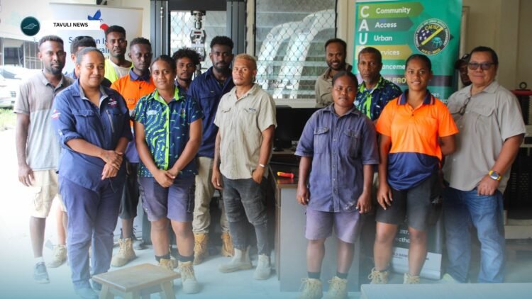 Commissioning of Solomon Islands' First Universal Testing Machine//GRUOP PHOTO
