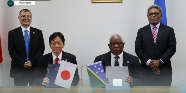 Solomon Islands and Japan signs Exchange of Notes for SBD150 million development policy loan