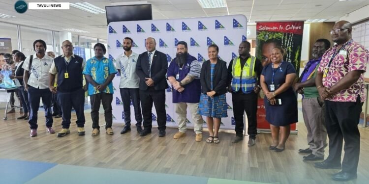 Solomon Islands High Commissioner to PNG attends launch of Solomon Airlines direct flight between Honiara and Port Moresby