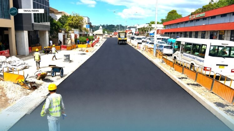 Road Sealing Works Progressing Well on Hotbread Roundabout – Central Market