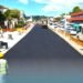 Road Sealing Works Progressing Well on Hotbread Roundabout – Central Market 