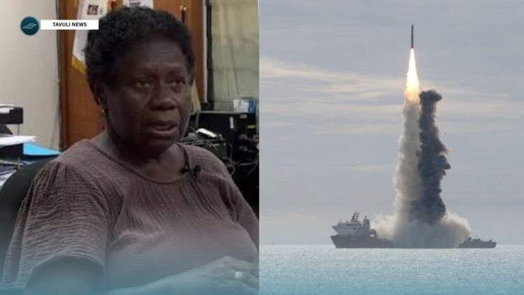 CHINA’S MISSILE TEST OVER PACIFIC REGION.